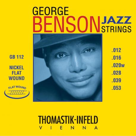 Thomastik - Cordes Jazz pour Guitare Electrique George Benson GB112