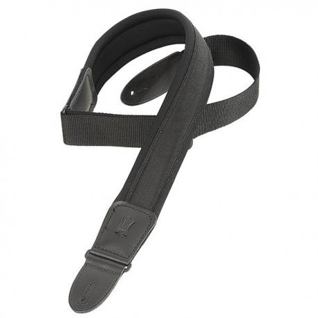 Levy's - Sangle 6,4 cm, néoprène-polypropylène, noir