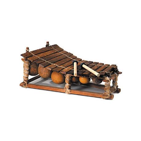 Yoman - Balafon Bois Peau Et Calebasse 10 Notes