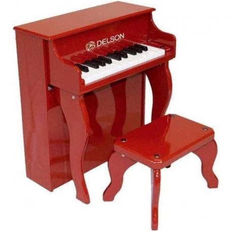 Delson - Piano droit Enfant - Rouge