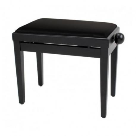 Proel - Banquette de piano noir PB85