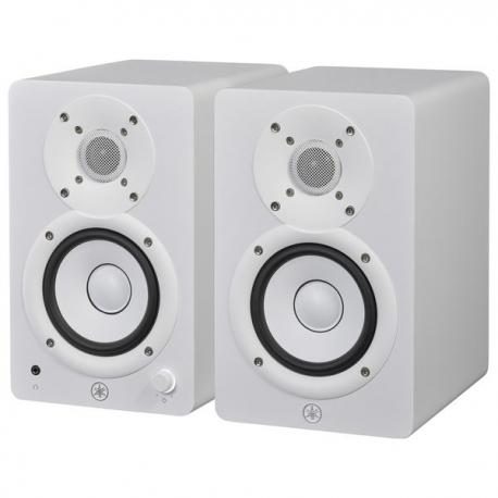 Yamaha - Enceinte Monitoring Amplifiée HS4 Paire Blanc
