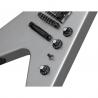 Gibson - Guitare Electrique Dave Mustaine Flying V Silver Metallic