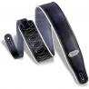 Levy's - Sangle 7 cm, vinyle réversible, bord blanc - Black