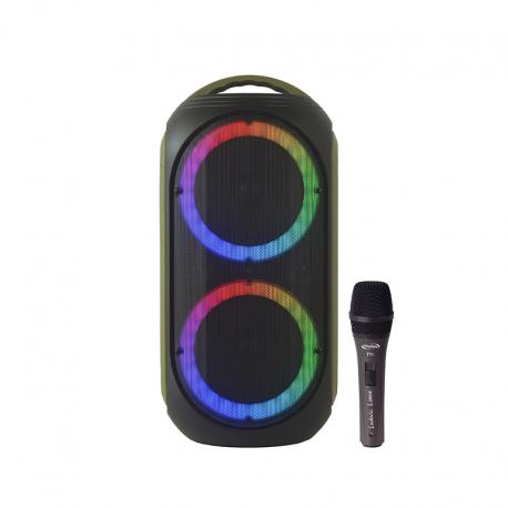 Pack Scotto - Karaoke - Enceinte Gozik Led Green - Micro Prodipe TT1