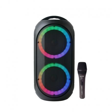 Pack Scotto - Karaoke - Enceinte Gozik Led Green - Micro Prodipe TT1