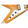 Epiphone - Guitare Electrique Original 1958 Flying V Korina White Pickguard - Aged Natural