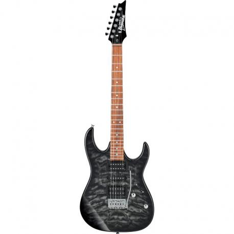 Ibanez - Guitare Electrique GRX70QA Transparent Black Sunburst