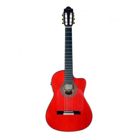 Esteve - Guitare Classique Flamenco Gipsykings Epicéa Red