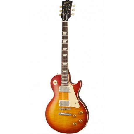 Gibson - Guitare Electrique Custom Shop 1959 Les Paul Standard Reissue Washed Cherry Sunburst