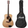 Yamaha - Pack Etude F310 Guitare Acoustique Folk Naturel + 3 médiators + Housse de transport