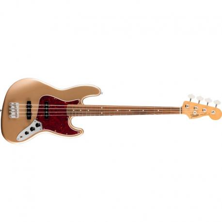 Fender - Basse Electrique Vintera '60s Jazz Bass, Pau Ferro Fingerboard, Firemist Gold - 0149633353