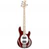 Sterling by Musicman - Basse Electrique Stingray4 HH Candy Apple Red - GSU RAY4HH-CAR-M1