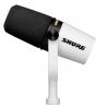 Shure - Micro de podcast XLR & USB-C Blanc MV7+ - SSE MV7+-W