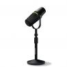 Shure - Bundle Micro de Podcast MV7+ noir avec stand de table - SSE MV7+-K-BNDL