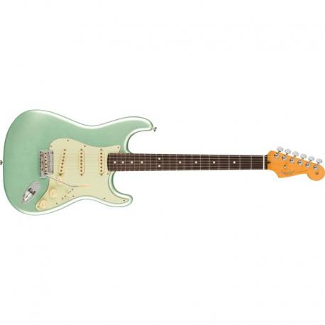 Fender - Guitare Electrique American Professional II Stratocaster, Rosewood Fingerboard, Mystic Surf Green