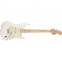 Fender - Guitare Electrique Deluxe Roadhouse Stratocaster, Maple Fingerboard, Olympic White