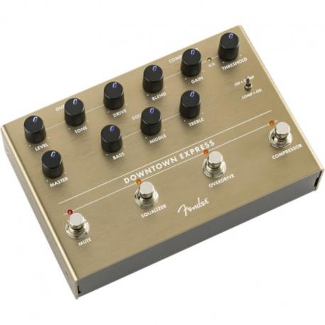 Fender - Pédale Downtown Express Bass Multi Effect Pedal