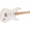 Squier - Squier Sonic Stratocaster HT, touche en érable, pickguard blanc, blanc arctique