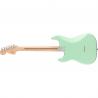 Squier - Guitare Electrique FSR Affinity Series Stratocaster HHT, touche en laurier, pickguard nacré blanc, vert surf