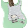 Squier - Guitare Electrique FSR Affinity Series Stratocaster HHT, touche en laurier, pickguard nacré blanc, vert surf