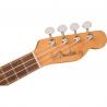Fender - Uke Ukulele Fullerton Tele, touche en noyer, pickguard blanc, bleu Lake Placid