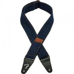 Fender - Sangle en jean x Wrangler, indigo foncé