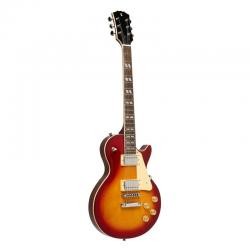 Stagg - Guitare Electrique Série Deluxe Acajou Massif DLX Tabac Sunburst