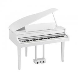 Yamaha - Piano numérique meuble CLP-865 GP Blanc Brillant - NCLP865GPWH