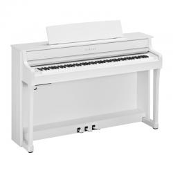 Yamaha - Piano numérique meuble CLP-845 Blanc Mat - NCLP845WH