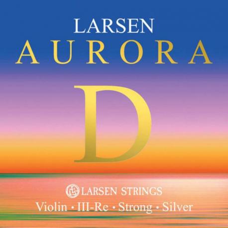 Larsen - Aurora Cordes violon Ré Argent 4/4
