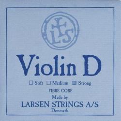 Larsen - Cordes Violon Synthetic/Fiber Core Ré alu