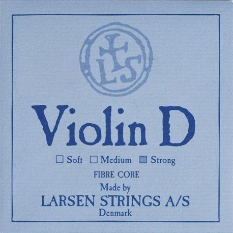 Larsen - Cordes Violon Synthetic/Fiber Core Ré alu