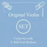 Larsen - Cordes Violon Synthetic/Fiber Core Jeu Mi E acier boule