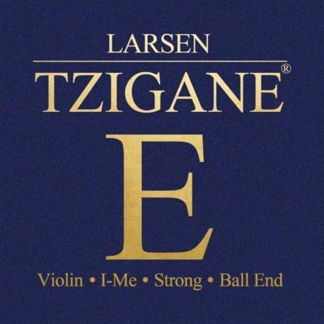 Larsen - Cordes Violon Tzigane Mi acier boule