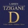 Larsen - Cordes Violon Tzigane Multifilament-Fiberkern Ré argent