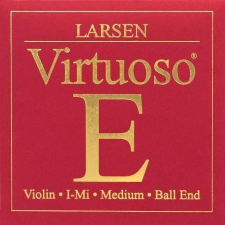 Larsen - Cordes Violon Virtuoso Mi acier boule