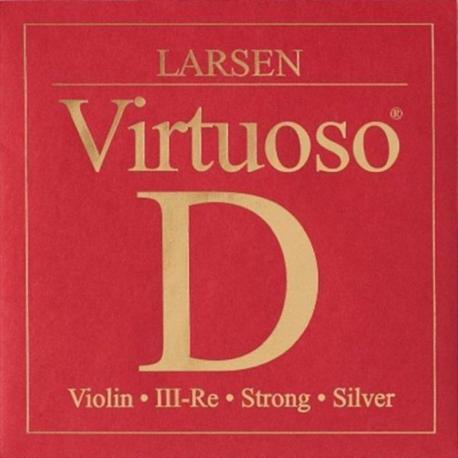 Larsen - Cordes Violon Virtuoso Ré argent