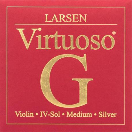 Larsen - Cordes Violon Virtuoso Sol argent