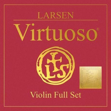 Larsen - Cordes Violon Virtuoso Jeu Mi acier boule