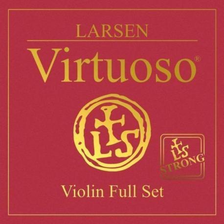 Larsen - Cordes Violon Virtuoso Jeu Mi acier boule