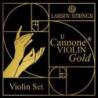 Larsen - Cordes Violon Il CANNONE Gold Jeu Soloist Gold