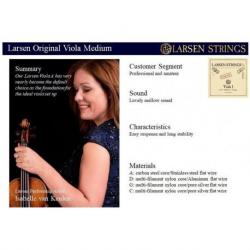 Larsen - Cordes Alto Original Fibre Core Ré alu