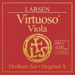 Larsen - Cordes Alto diapason extra-long 420mm , tension medium Jeu, boule