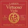 Larsen - Cordes Alto diapason extra-long 420mm , tension medium Jeu boucle