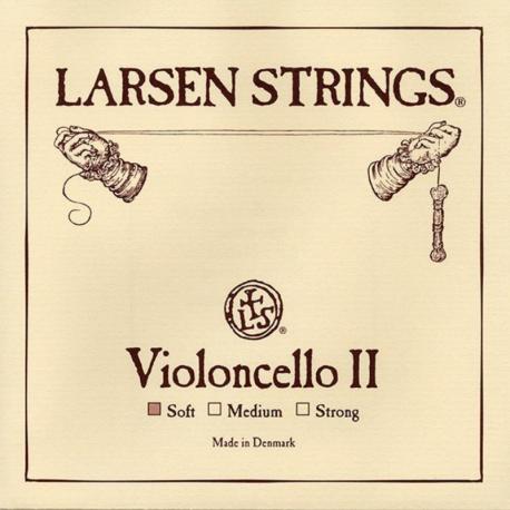 Larsen - Corde Violoncelle Ré acier