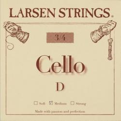 Larsen - Corde Violoncelle Original Fractional - petites tailles Ré 3/4