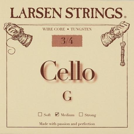 Larsen - Corde Violoncelle Original Fractional - petites tailles Sol 3/4