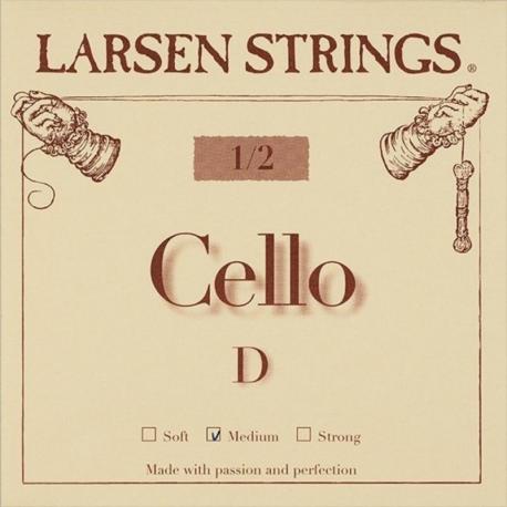 Larsen - Corde Violoncelle Original Fractional - petites tailles Ré 1/2
