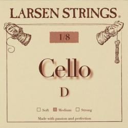 Larsen - Corde Violoncelle Original Fractional - petites tailles Ré 1/8